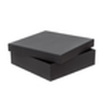 Pudełko tekturowe 23,5x23,5x6,5cm czarne