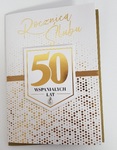 Karnet 50 Rocznica Ślubu  DK-810
