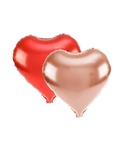 Balon foliowy Serce czerwone - 45 cm