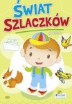 Kolorowanka. Świat szlaczków - dziewczynka z kwiatkiem (A5, 16 str.)