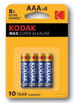 Bateria alkaliczna KODAK LR03 Max AAA 4szt/blister