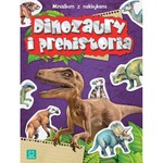 Książka Minialbum z naklejkami. Dinozaury i prehistoria