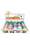 Taśma dekoracyjna Washi Tape mix wzorów