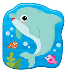 Książeczki kąpielowe: Delfin Plum