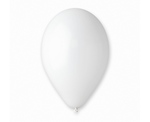 Balon G20 pastel 13" białe, op.50 szt