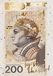 Karnet Urodziny Banknoty - 200 złotych PP-2185