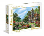 Puzzle 500 elem Old waterway cottage
 High Quality Collection