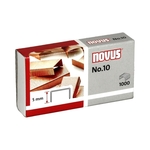 Zszywki miedziowane Novus No.10 5mm  1000 zszywek
 10opak/pacz