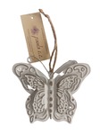 Motyl z ornamentem metalowy 11x9,5cm