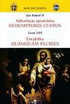 Adhortacja apostolska Redemptoris custos + encyklika Quamquam pluries