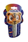 Nożyczki dziecięce z uchwytem Nebulo 13,5cm Tygrys