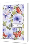 Karnet Urodziny - fioletowe kwiaty HM200-2256