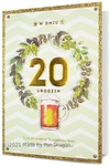 Karnet HM200 20 Urodziny wianek alkohol HM200-2293