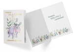 Karnet B6 Disney - Serdeczne życzenia, Kłapouchy, brokat DS-062