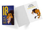 Karnet B6 Disney - 18-te urodziny, Skaza - Nasz książe jest już dorosły DS-063