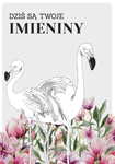 Karnet Imieniny - flamingi, PP-2201