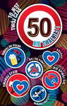 Karnet 50 Urodziny - Znaki - US 03