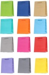 Torebka papierowa TP-20 jednokolorowa - mix kolorów (17,8/22,9/9,8cm) (kolor wybierany losowo)