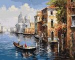Malowanie po numerach 40x50cm Podróż po Wenecji