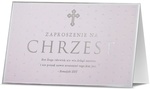 Zaproszenia Star - Chrzest op-5 szt mix