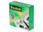 Taśma do Scotch Magic Tape 19mmX33mm taśma biurowa matowa