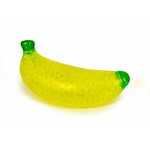 Gniotek do ścikania z kuleczkami Banan 13cm