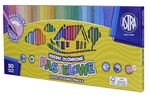 Kredki ołówkowe pastelowe okrągłe 50 kolorów
