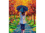 Malowanie po numerach 40x50cm Jesienny spacer