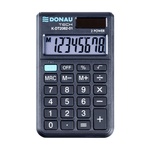 Kalkulator DONAU TECH K-DT2081 kieszonkowy 8-cyfrowy czarny