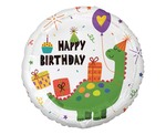 Balon foliowy Dinozaur Happy birthday 18"