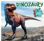 Dinozaury. Książeczka z puzzlami i kolorowankami