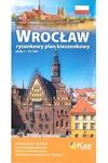Wrocław plan kieszonkowy z przewodnikiem rysunkowy wersja polska
