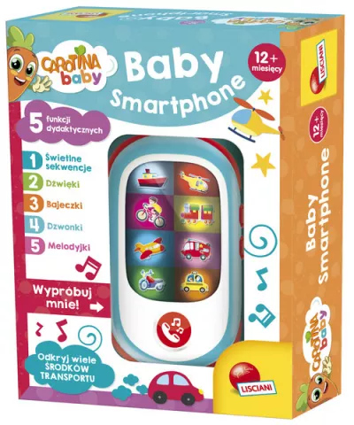Carotina Baby Smartfon 5 funkcji