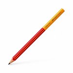 Ołówek Jumbo grip Two Tone czerwony Faber-Castell