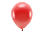 Balony Eco 30cm metalizowane, czerwony: 1op./100szt.