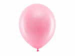 Balony Rainbow 30cm pastelowe, różowy: 1op./100szt.