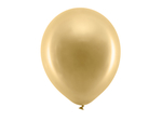 Balony Rainbow 30cm metalizowane, złoty: 1op./100szt.