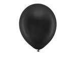 Balony Rainbow 30cm metalizowane, czarny: 1op./100szt.