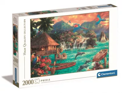 Puzzle 2000 elem HQC Island life
 High Quality Collection