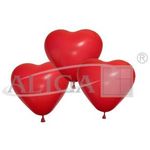 Balony serca czerwone 100szt
 CR11