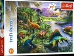 Puzzle 200 elem Drapieżne dinozaury