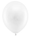 Balony Rainbow 30cm pastelowe, biały: 1op./100szt.