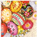 Serwetka Wielkanoc lunch - Easter Eggs Variety SLWL005701