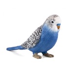 Figurka niebieska papużka falista