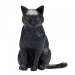 Figurka Kot czarny siedzący