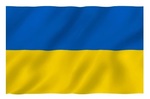 Flaga Ukrainy 112x70 cm