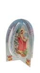 Karnet B6 Wielkanoc religijny lub świecki, przestrzenny, jajko mix