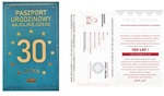 Karnet 30 Urodziny męskie, paszport JCX 035