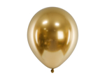 Balony Glossy 30cm, złoty: 1 op./10szt.