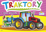 Kolorowanka. Traktory i inne pojazdy  - Traktor z siewnikiem (A4, 16 str.)